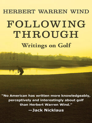 cover image of Following Through